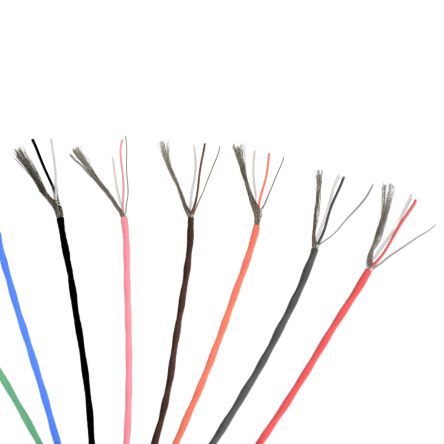Electrotherm TEL Series Type B Cable, 10m, FEP Insulation, +205°C Max [TEL-B-AGL-10000]; 274-0230