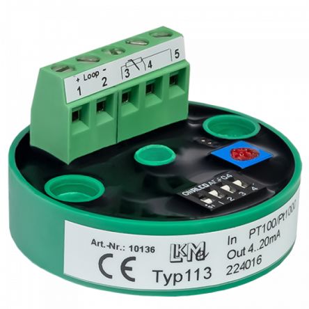 LKMelectronic LKM Temperature Transmitter Pt100/Pt1000 Input [LKM113]; 274-0276