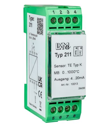 LKMelectronic LKM Temperature Transmitter Type K Input [LKM211/K3]; 274-0280