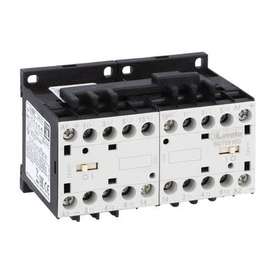 Lovato BGT09 Contactor, 220 V Coil, 9 A, 5 kW, 690 V [11BGT0910D220]; 274-0467