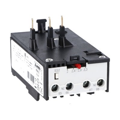 Lovato Control Relay 1NO +1NC, 3.3 A F.L.C, 10A Contact Rating, 690 V, 3P, RFA9 [11RFA933]; 274-0519
