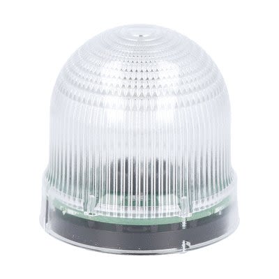 Lovato 8LB6GL Series White Blinking, Steady Beacon, 24 → 230 V ac, LED Bulb, IP54 [8LB6GLM8]; 274-0585