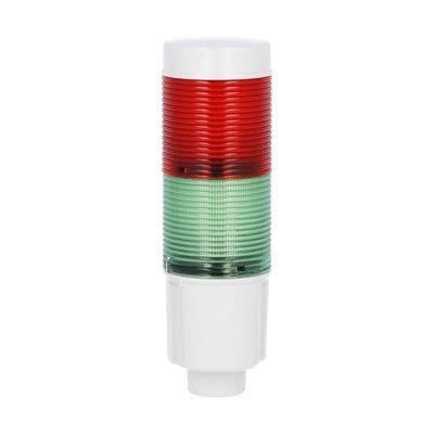 Lovato 8TL4 Series Green, Red Signal Tower, 2 Lights, 24 V dc, Built-In [8LT4K02BG]; 274-0592