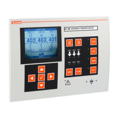 Lovato ATL900 Series Controller, 110 - 240 V ac Supply, Relay Output, 12-Input, Shunt Supplied by External Current [ATL900]; 274-0600