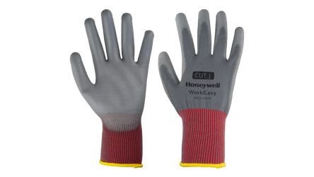 Honeywell Safety WorkEasy 13G GY PU 1 Grey Polyurethane Abrasion Resistant, Tear Resistant Gloves, Size 11, [WE21-3113G-11/XXL]; 274-1669