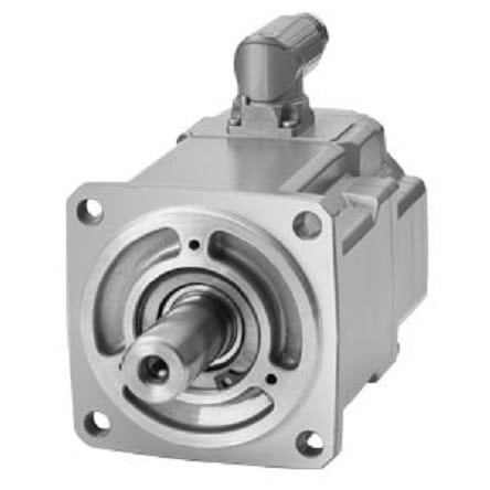 Siemens 400 → 480 V 0.6 kW Servo Motor, 6000 rpm, 3.85 Nm Max Output Torque, 19mm Shaft Diameter [1FK2104-4AK00-0MA0]; 274-2296