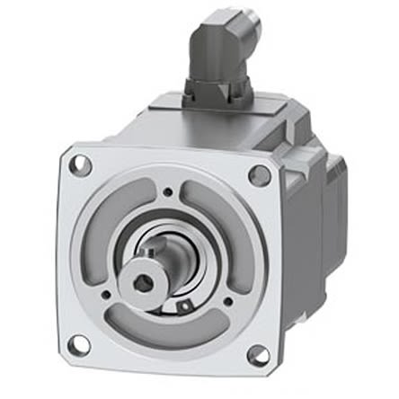 Siemens 400 → 480 V 0.6 kW Servo Motor, 6000 rpm, 3.85 Nm Max Output Torque, 19mm Shaft Diameter [1FK2104-4AK00-1MA0]; 274-2298