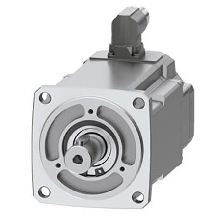 Siemens 400 → 480 V 1.07 kW Servo Motor, 6000 rpm, 7.6 Nm Max Output Torque, 19mm Shaft Diameter [1FK2104-5AK01-1MA0]; 274-2331