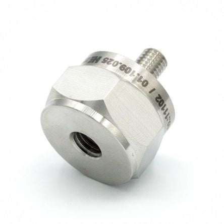 Hauber Elektronik, 01.109.0 Series M8 Mounting Adapater for Use with HE05x Series, HE100, HE101, HE102, HE103, 23.5mm [01.109.025]; 274-3097