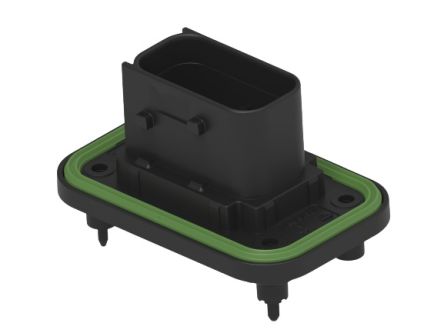 TE Connectivity 1-23781 Series Vertical Panel PCB Header, 10 Contact(s), 6 mm Pitch, 2 Row(s), Shrouded [1-2378187-1]; 274-3277