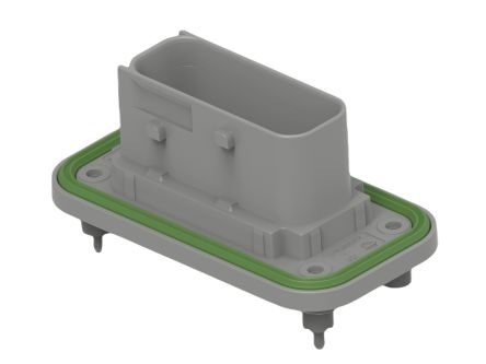 TE Connectivity 2-23774 Series Vertical Panel PCB Header, 18 Contact(s), 6 mm Pitch, 2 Row(s), Shrouded [2-2377481-1]; 274-3295