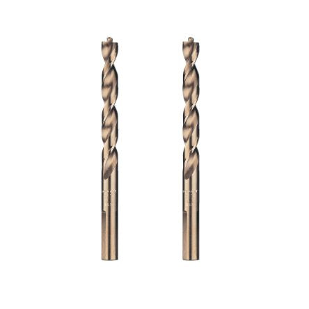 DeWALT 2-Piece Centre Drill Bit Set for Steel, 3.2mm Max, 3.2mm Min, HSS Bits [DT5039-QZ]; 274-4693