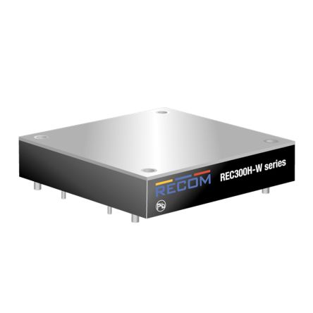 Recom REC300H-W DC-DC Converter, 15V dc/ 20A Output, 9 → 36 V dc Input, 300W, Through Hole, +100°C Max Temp [REC300H-2415SW]; 274-5421