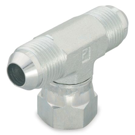 Parker Tee Male 37° JIC Flare to Male 37° JIC Flare, 4 S6X-S [4 S6X-S]; 274-5819