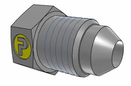 Parker Blanking Plug 0.25in x 20mm [4PNMTXS]; 274-5847