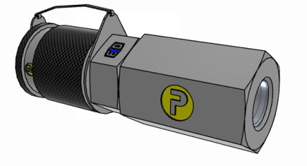 Parker BSPP 1/4 Female to UNF 7/16-20, 4TTP4MXS [4TTP4MXS]; 274-5850
