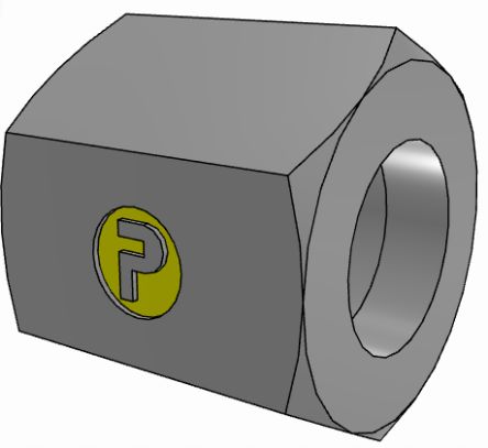 Parker UNF 1/2-20 to UNF 1/2-20, 5BMTXS [5BMTXS]; 274-5859