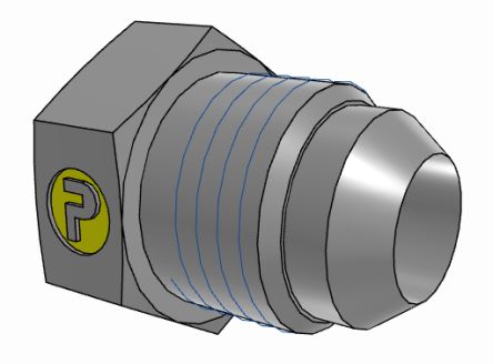 Parker Blanking Plug 10mm x 21mm [6PNMTXS]; 274-5921