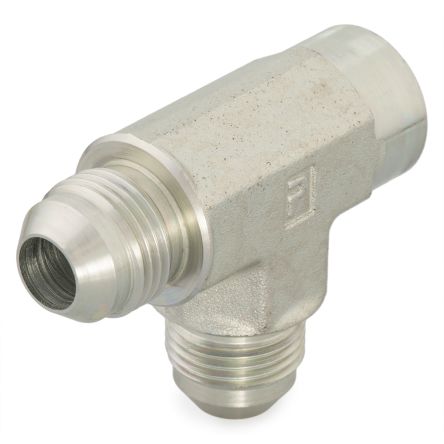 Parker Tee Male 37° JIC Flare to Female NPT/NPTF, 8-8-8 MTX-S [8-8-8 MTX-S]; 274-5940
