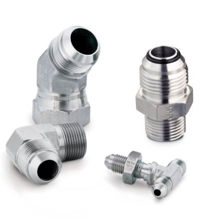 Parker Elbow 90° Male 37° JIC Flare to Female 37° JIC Flare Swivel, 8C6MXS [8C6MXS]; 274-5952
