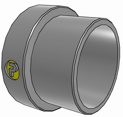 Parker Tubing Sleeve 24.6mm x 17.3mm [TXS18]; 274-5977