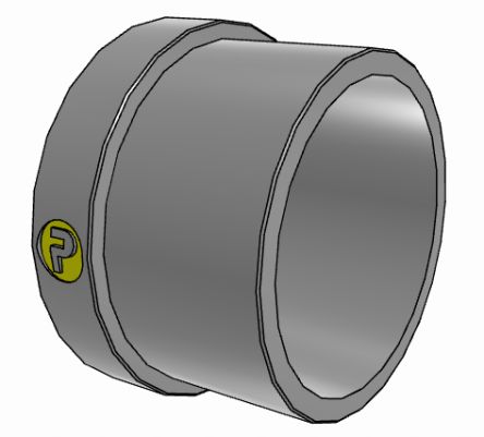 Parker Tubing Sleeve 45.2mm x 23.1mm [TXS35]; 274-5983