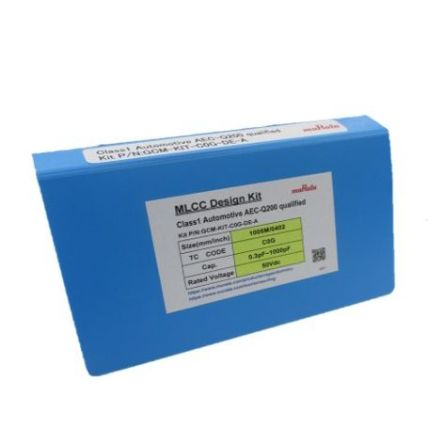 Murata, Surface Mount Ceramic Capacitor Kit [GCM-KIT-C0G-DE-A]; 274-6961