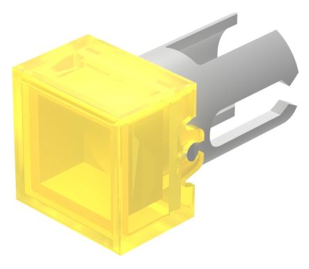 EAO Yellow Square Push Button Lens for Use with Push Button [19-951.4]; 274-8346