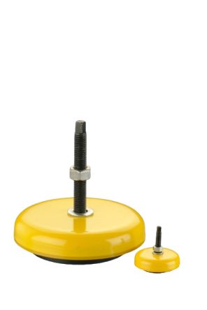 Nu-Tech Engineering Circular M12 Anti Vibration Mount, Rubber Foot [A400/003]; 274-8857