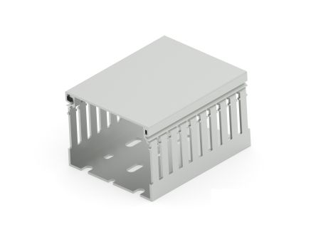 Entrelec ABS, PC Cable Trunking Accessory, 80 x 60mm [1SET411110R0000]; 274-8903