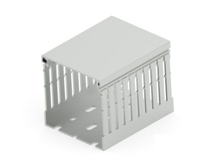 Entrelec ABS, PC Cable Trunking Accessory, 80 x 80mm [1SET411111R0000]; 274-8905