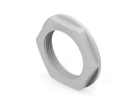 Entrelec Light Grey UL 94 V2 PA 6 Cable Gland Locknut, M32 Thread [1SNG607013R0000]; 274-8954