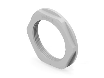 Entrelec Light Grey UL 94 V2 PA 6 Cable Gland Locknut, M40 Thread [1SNG607016R0000]; 274-8957