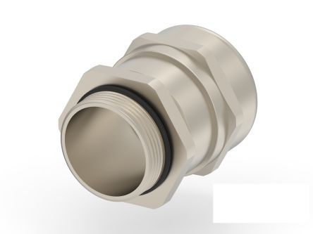 Entrelec 1SNG Series Brass Brass, CR, NBR Cable Gland, M32 Thread, 18mm min., 25mm max., IP66, IP68 [1SNG613013R0000]; 274-8991