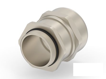 Entrelec 1SNG Series Brass Brass, CR, NBR Cable Gland, M40 Thread, 22mm min., 32mm max., IP66, IP68 [1SNG613016R0000]; 274-8994
