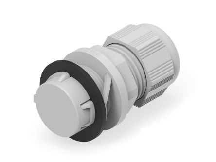 Entrelec 1SNG Series Light Grey PA 6 Cable Gland, 8mm min., 17mm max., IP66, IP68 [1SNG622019R0000]; 274-9000
