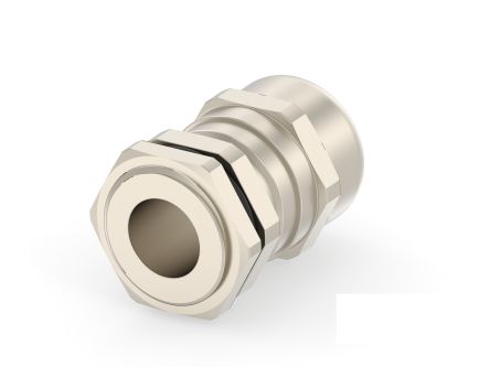 Entrelec 1SNG Series Brass Brass, CR, NBR, PA 6 Cable Gland, PG11 Thread, 5mm min., 10mm max., IP66, IP68 [1SNG625064R0000]; 274-9015