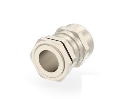 Entrelec 1SNG Series Brass Brass, CR, NBR, PA 6 Cable Gland, PG16 Thread, 10mm min., 14mm max., IP66, IP68 [1SNG625072R0000]; 274-9019