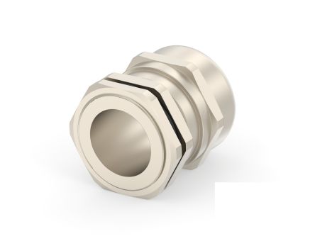 Entrelec 1SNG Series Brass Brass, CR, NBR, PA 6 Cable Gland, PG29 Thread, 18mm min., 25mm max., IP66, IP68 [1SNG625080R0000]; 274-9024