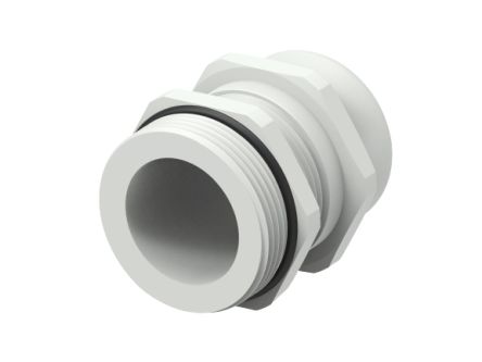 Entrelec 1SNG Series Light Grey PA 6 Cable Gland, M20 Thread, 6mm min., 12mm max., IP66, IP68 [1SNG626037R0000]; 274-9032