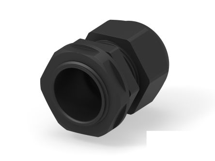Entrelec 1SNG Series Black PA 6 Cable Gland, PG21 Thread, 13mm min., 18mm max., IP66, IP68 [1SNG626171R0000]; 274-9082