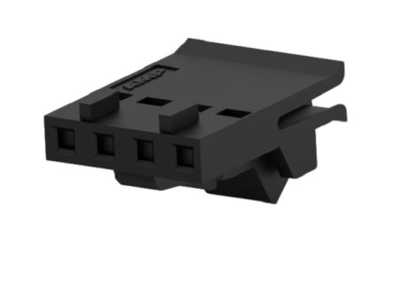 TE Connectivity, 487526, 487526 2.54mm Pitch 4 Way Receptacle FPC Connector [487526-3]; 274-9700