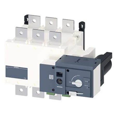 Siemens Switch Disconnector Auxiliary Switch 3NO, 4CO, 3KC Series for Use with 3KC Transfer Switching Equipments [3KC4346-0EA21-0AA3]; 275-1722