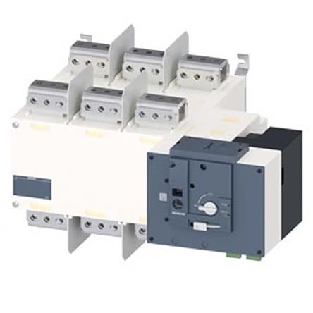 Siemens Switch Disconnector Auxiliary Switch 3NO, 4CO, 3KC Series for Use with 3KC Transfer Switching Equipments [3KC4360-0JA21-0AA3]; 275-1729