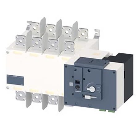 Siemens Switch Disconnector Auxiliary Switch 3NO, 4CO, 3KC Series for Use with 3KC Transfer Switching Equipments [3KC4450-0FA21-0AA3]; 275-1734