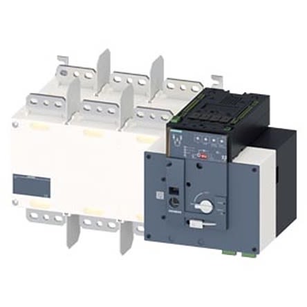 Siemens Switch Disconnector Auxiliary Switch 3NO, 4CO, 3KC Series for Use with 3KC Transfer Switching Equipments [3KC8354-0HA22-0GA3]; 275-1748