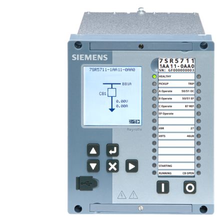 Siemens Thermistor motor protection relay Monitoring Relay, DIN Rail [7SR5710-2AA11-0AA0]; 275-2212