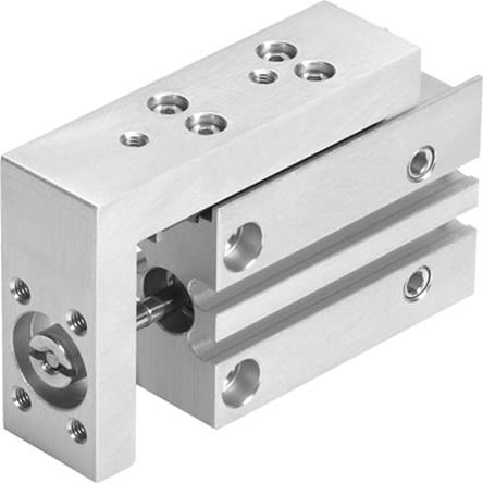 Festo Pneumatic Guided Cylinder - 170487, 6mm Bore, 15mm Stroke, SLS Series, Double Acting [SLS- 6-15-P-A]; 275-2862