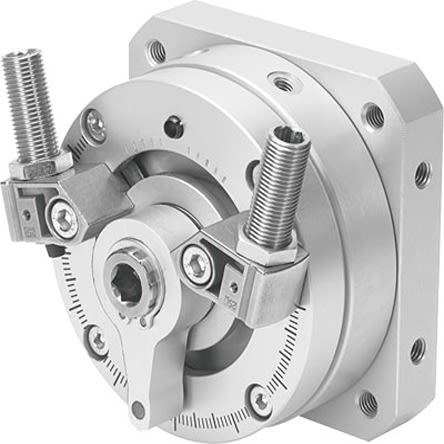 Festo DSM Series 10 bar Double Action Pneumatic Rotary Actuator, 246° Rotary Angle, 16mm Bore [DSM-16-270-P1-A-B]; 275-3147