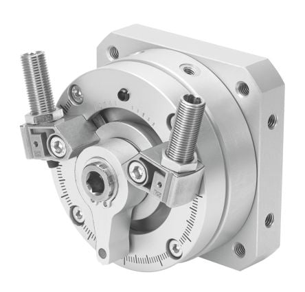 Festo DSM Series 10 bar Double Action Pneumatic Rotary Actuator, 246° Rotary Angle, 25mm Bore [DSM-25-270-P1-A-B]; 275-3159